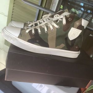 St Laurent camo dirty style converse paid 700 at neiman Marcus